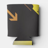 Technische halftone achtergrond 5 blikjeskoeler (Achterkant)