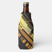 Technische halftone achtergrond 5 flesjeskoeler (Fles Voorkant)