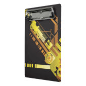 Technische halftone achtergrond 5 mini klembord (Angled2)