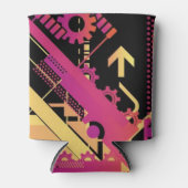 Technische halftone achtergrond 7 blikjeskoeler (Voorkant)