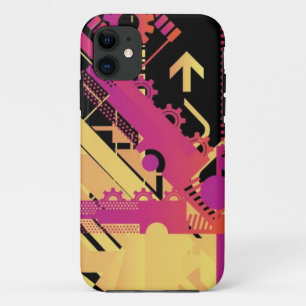 Technische halftone achtergrond 7 Case-Mate iPhone case