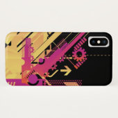Technische halftone achtergrond 7 Case-Mate iPhone case (Achterkant (horizontaal))