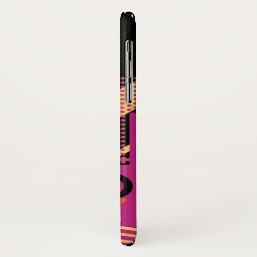 Technische halftone achtergrond 7 Case-Mate iPhone case (Achterkant/links)