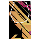Technische halftone achtergrond 7 klein cadeauzakje (Achterkant)