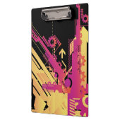 Technische halftone achtergrond 7 klembord (Links)