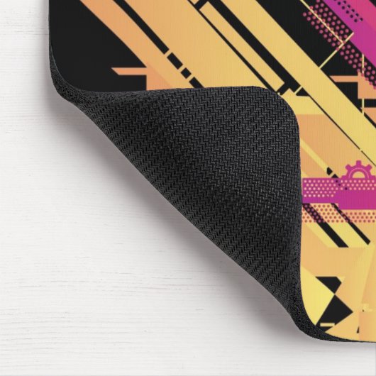 Technische halftone achtergrond 7 muismat (Hoek)