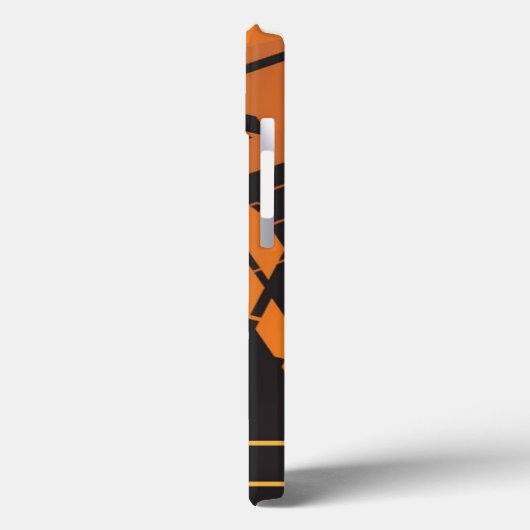 Technische halftone achtergrond Case-Mate iPhone case (Achterkant / Links)