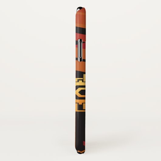 Technische halftone achtergrond Case-Mate iPhone case (Achterkant / rechts)