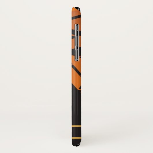 Technische halftone achtergrond Case-Mate iPhone case (Achterkant/links)