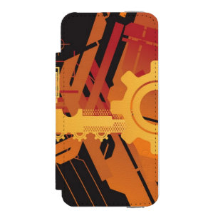 Technische halftone achtergrond