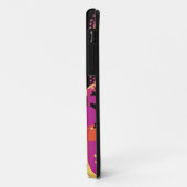 Technische halftoonachtergrond 7 Case-Mate iPhone case (Achterkant/links)