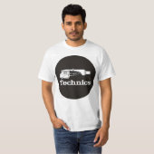 Technische hoofddop T-shirt (Voorkant volledig)