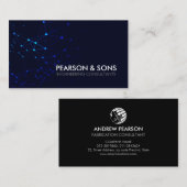 Technische ingenieurs visitekaartje (Voorkant / Achterkant)