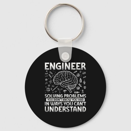 Technische kleding voor mannen vrouwen kinderen. G Sleutelhanger (Voorkant)
