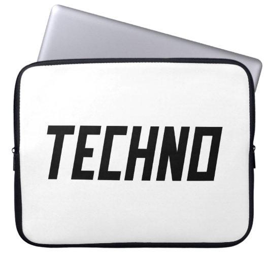 TECHNISCHE LAPTOP SLEEVE (Voorkant)