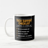 Technische ondersteuning Checklist Computer Geek S Koffiemok (Links)
