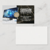 Technische ondersteuning | computer | callcenter visitekaartje (Voorkant / Achterkant)