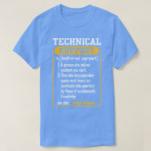 Technische ondersteuning Funny Computer Engineer T-shirt (Design voorkant)