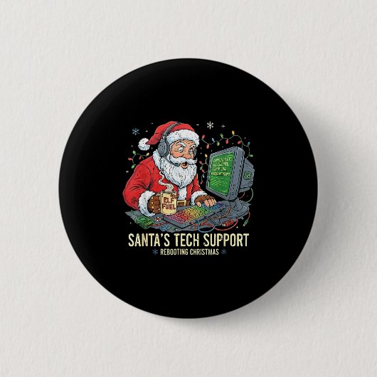Technische ondersteuning herstart computer van de  ronde button 5,7 cm (Voorkant)