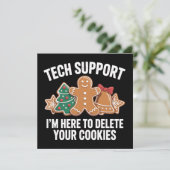 Technische ondersteuning hier om cookies te verwij feestdagenkaart (Staand voorkant)