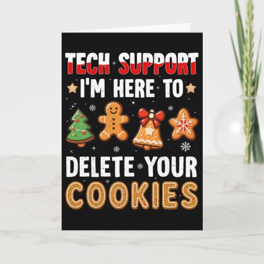 Technische ondersteuning hier om cookies te verwij kaart (Voorkant)