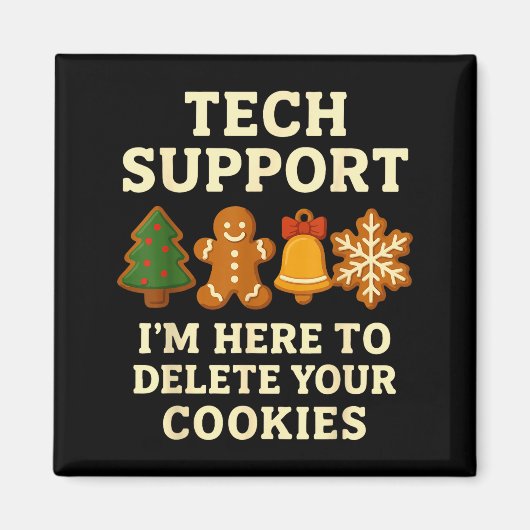 Technische ondersteuning hier om cookies te verwij magneet (Voorkant)