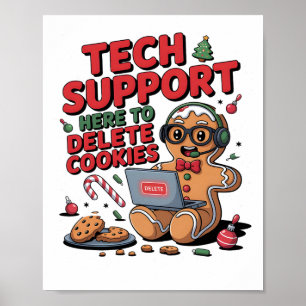 Technische ondersteuning: ik ben hier om je cookie poster