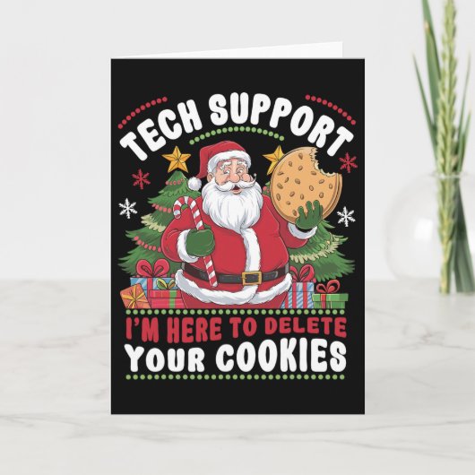 Technische ondersteuning: ik ben hier om uw cookie kaart (Voorkant)