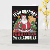 Technische ondersteuning: ik ben hier om uw cookie kaart (Gele Bloem)