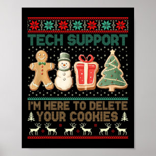 Technische ondersteuning: ik ben hier om uw cookie poster