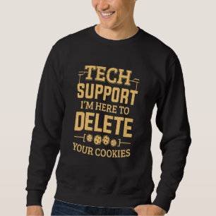 Technische ondersteuning: ik ben hier om uw cookie trui