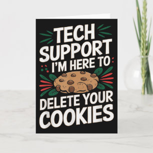 Technische ondersteuning Ik ben hier om uw cookies Kaart