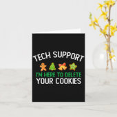 Technische ondersteuning Ik ben hier om uw cookies Kaart (Gele Bloem)