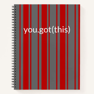 Technische ondersteuning in Scarlet & Grey Notitieboek