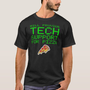 Technische ondersteuning inschakelen en uitschakel t-shirt