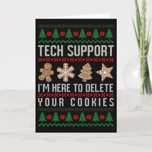 Technische ondersteuning is hier om uw cookies te kaart (Voorkant)