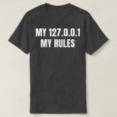 Technische ondersteuning IT Computer Nerd Funny Ro T-shirt (Design voorkant)
