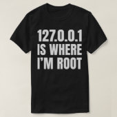 Technische ondersteuning IT Computer Nerd Funny Ro T-shirt (Design voorkant)