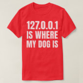 Technische ondersteuning IT-computer Nerd Grappige T-shirt (Design voorkant)