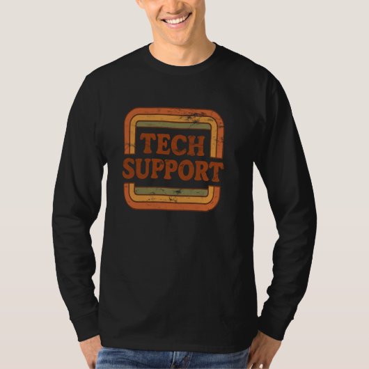 Technische ondersteuning IT Helpdesk Grappige comp T-shirt (Voorkant)