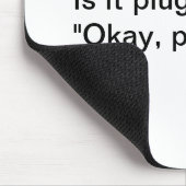 Technische ondersteuning/IT-mousepad Muismat (Hoek)