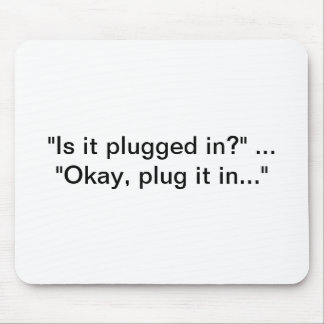 Technische ondersteuning/IT-mousepad Muismat