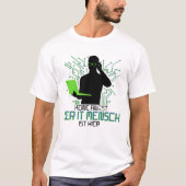 Technische ondersteuning Keine Angst der it Mensch T-shirt (Voorkant)