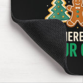 Technische ondersteuning Kerstkoekjes Vrouwen Mann Muismat (Hoek)
