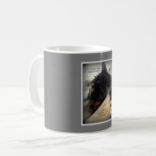 Technische ondersteuning koffiemok (Voorkant links)