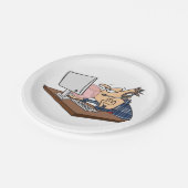 Technische ondersteuning om een bubbeltje te blaze papieren bordje (Gekanteld)