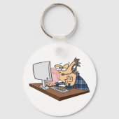 Technische ondersteuning om een bubbeltje te blaze sleutelhanger (Achterkant)