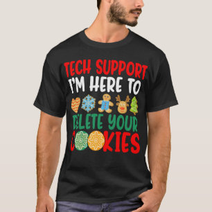 Technische ondersteuning om uw cookies te verwijde t-shirt