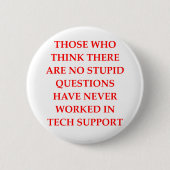 technische ondersteuning ronde button 5,7 cm (Voorkant)