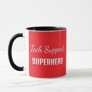 Technische ondersteuning Superheld Grappige humor  Mok